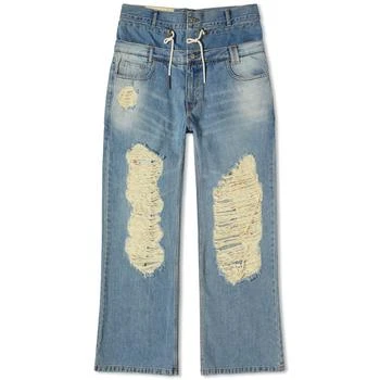 ANDERSSON BELL | Andersson Bell Beria String Double Waist Jeans 独家减免邮费