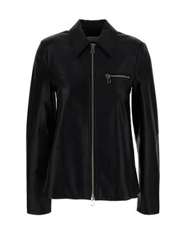 Max Mara | Gel Leather Jacket,商家Italist,价格¥5279