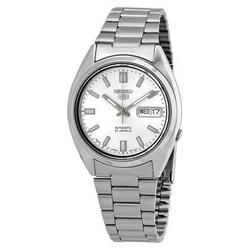 Seiko | Series 5 Automatic Silver Dial Men's Watch SNXS73J1 5.4折, 满$75减$5, 满减
