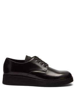 prada derby, Prada | Chunky-sole leather Derby shoes商品图片 