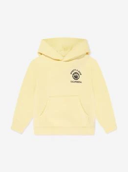 Sporty & Rich | Kids California Emblem Hoodie in Yellow,商家Childsplay Clothing,价格¥536