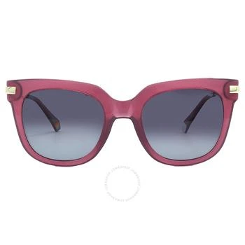Polaroid | Polarized Grey Square Ladies Sunglasses PLD 6180/S 0B3V/WJ 51 3折, 满$200减$10, 满减