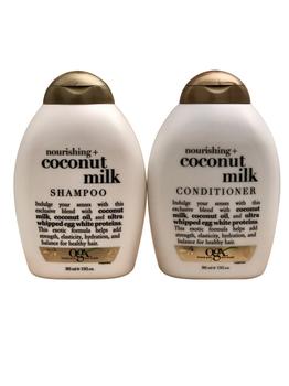 OGX | OGX Nourishing + Coconut Milk Shampoo & Conditioner Set 13 Ounce商品图片,6.2折