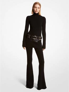 Michael Kors | Stretch Cashmere Tunic Turtleneck 