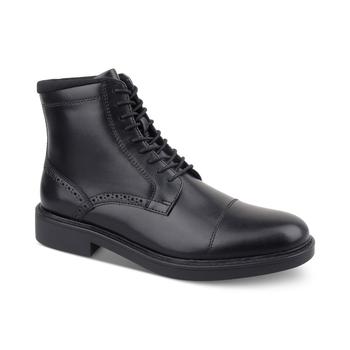Alfani | Men's Elroy Lace-Up Cap-Toe Boots, Created for Macy's商品图片,7.9折×额外7折, 额外七折