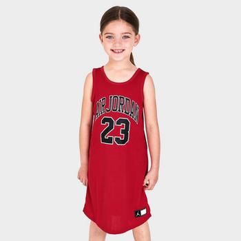 aj23, Jordan | Girls' Little Kids' Air Jordan 23 Jersey Dress商品图片 6.6折×额外6折, 额外六折