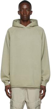 essentials hoodie, Essentials | Green Knit Hoodie商品图片 