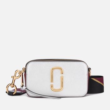 推荐Marc Jacobs Women's Snapshot Cross Body Bag - Silver Multi商品