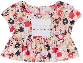 Marni | Baby Pink Floral Dress 4.6折