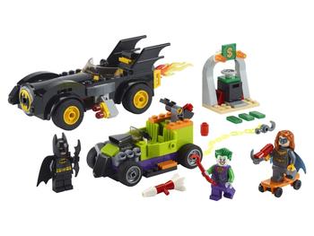 LEGO | LEGO DC Batman: Batman vs. The Joker: Batmobile Chase 76180 Collectible Building Toy; Includes Batman, Batgirl and The Joker Minifigures Plus Buildable Batmobile and Hot Rod, New 2021 (136 Pieces)商品图片,独家减免邮费