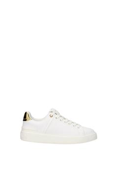 Balmain | Sneakers Fabric White Gold商品图片,3.8折×额外9折, 额外九折