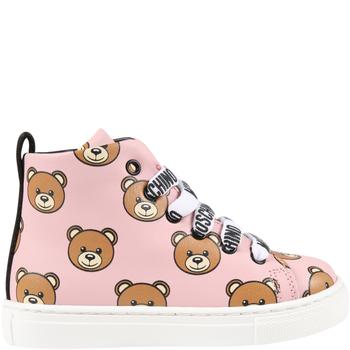 商品Moschino | Moschino Pink Boots For Girl With Teddy Bear,商家Italist,价格¥1560图片
