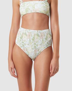 Charlie Holiday, Charlie Holiday | Floral Shirring High Waisted Bikini商品图片 6.9折