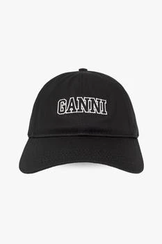 Ganni | Ganni Logo Embroidered Baseball Cap 8.6折