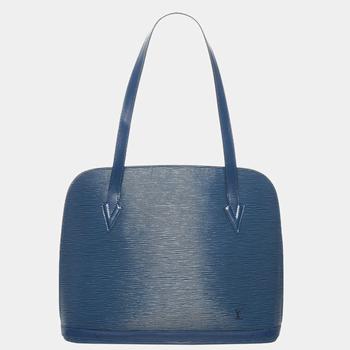 lv包, [二手商品] Louis Vuitton | Louis Vuitton Blue Epi Lussac商品图片 5.4折