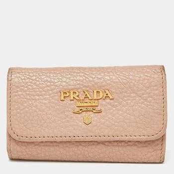 [二手商品] Prada | Prada Beige Leather 6 Rings Key Holder Case,商家The Luxury Closet,价格¥1090