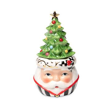 商品MacKenzie-Childs | Tree Top Santa Salt & Pepper Set,商家Bloomingdale's,价格¥420图片