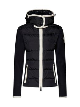 Moncler | Moncler Grenoble Logo Patch Zip-Up Hooded Jacket商品图片,8.4折