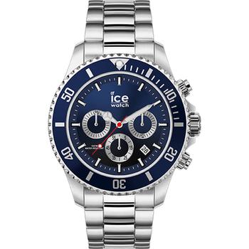 Ice-Watch | Chronograph Quartz Blue Dial Stainless Steel Mens Watch 017672商品图片,2.3折