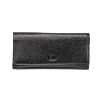 Mancini Leather Goods | Equestrian-2 Collection RFID Secure Trifold Wallet 