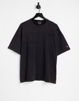 CHAMPION | Champion Reverse Weave small logo t-shirt in black商品图片,6折