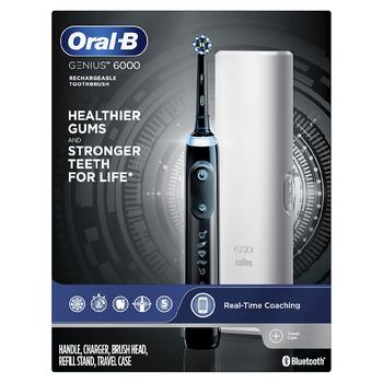 商品Oral-B | Oral-B Pro 6000 智能蓝牙电动牙刷,商家Walgreens,价格¥1002图片