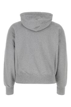 AMI | Melange grey cotton sweatshirt商品图片,