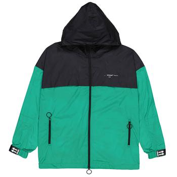推荐Off-White Green / White River Trail Lightweight Jacket, Size Medium商品