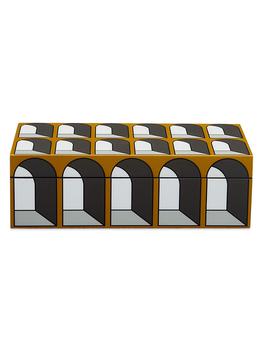 商品Jonathan Adler | Arcade Lacquer Small Stacking Box,商家Saks Fifth Avenue,价格¥944图片