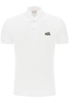 推荐Lacoste netflix bridgerton polo shirt in organic cotton classic fit商品