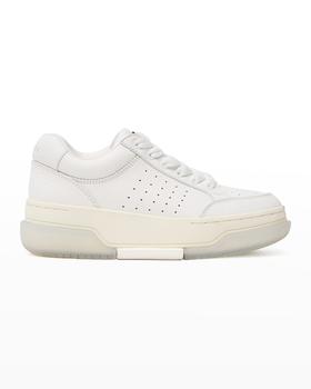 AMIRI, AMIRI | Stadium Bicolor Leather Low-Top Sneakers商品图片 3.2折