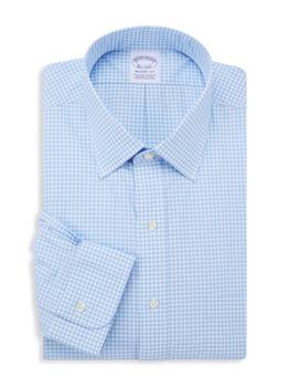商品Regent-Fit Checked Supima Cotton Dress Shirt图片