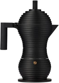 Alessi | Black Pulcina Coffee Maker,商家Ssense US,价格¥1193
