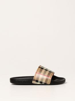 商品Burberry | Burberry rubber sandals with check pattern,商家Giglio,价格¥1421图片
