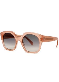 推荐Pink oversized sunglasses商品