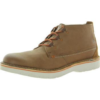 Clarks | Clarks Eastford Mid Men's Leather Colorblock Lace-Up Ankle Boots商品图片,4.9折起