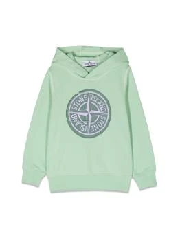 Stone Island | Stone Island 男童卫衣 781662875KV0052 绿色 9.5折, 满$1享9.6折, 独家减免邮费, 满折