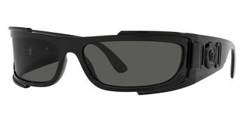 推荐Dark Grey Wrap Men's Sunglasses VE4446 GB1/87 67商品