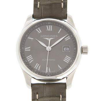 longines master, Longines | Master Automatic Brown Dial Unisex Watch L2.257.4.71.3商品图片 7.1折