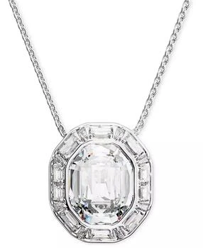 Swarovski | Mesmera Silver-Tone Crystal Pendant Slider Necklace, 29-1/2",商家Macy's,价格¥1199