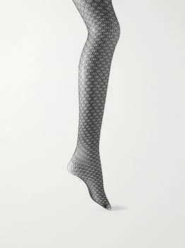 Wolford | Fine Net 渔网连裤袜,商家NET-A-PORTER,价格¥374