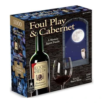 BePuzzled | Foul Play and Cabernet Classic Mystery Jigsaw Puzzle- 1000 Pieces,商家Macy's,价格¥135