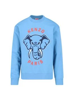Kenzo | Kenzo Elephant Varsity Jungle Crewneck Sweatshirt 8.1折