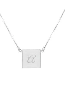 Savvy Cie Jewels | Sterling Silver Initial Pendant Necklace 4.6折