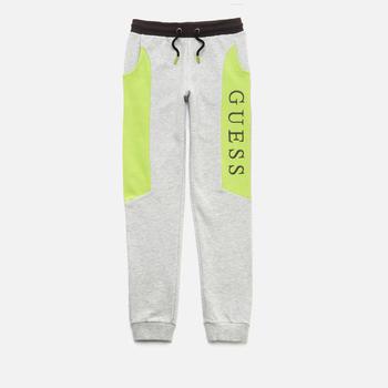 推荐Guess Boys' Active Sweatpants - Lime Green Multi商品
