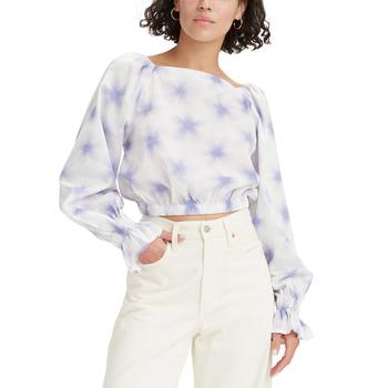 李维斯卫衣, Levi's | Daphne Cotton Scrunchie Blouse商品图片 2.8折