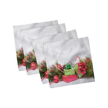 商品Ambesonne | Christmas Set of 4 Napkins, 18" x 18",商家Macy's,价格¥229图片