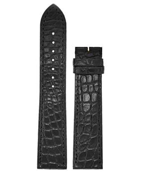 商品Cartier Tank Black Crocodile Leather Strap KD98BT19图片