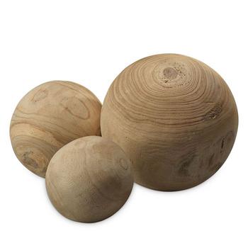 商品Jamie Young | Malibu Wood Balls, Set of 3,商家Bloomingdale's,价格¥849图片