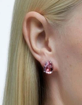 Swarovski | Swarovski gema stud earrings in pink,商家ASOS,价格¥685